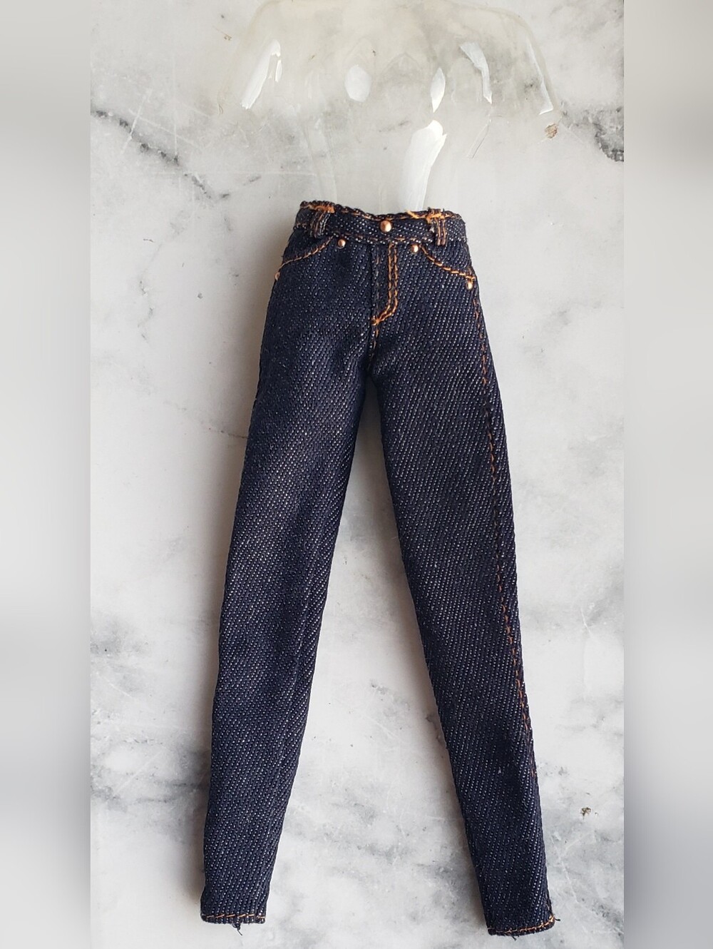Mattel BARBIE BASICS Denim Jeans Black Label Model No. 8 Collection 002 RARE